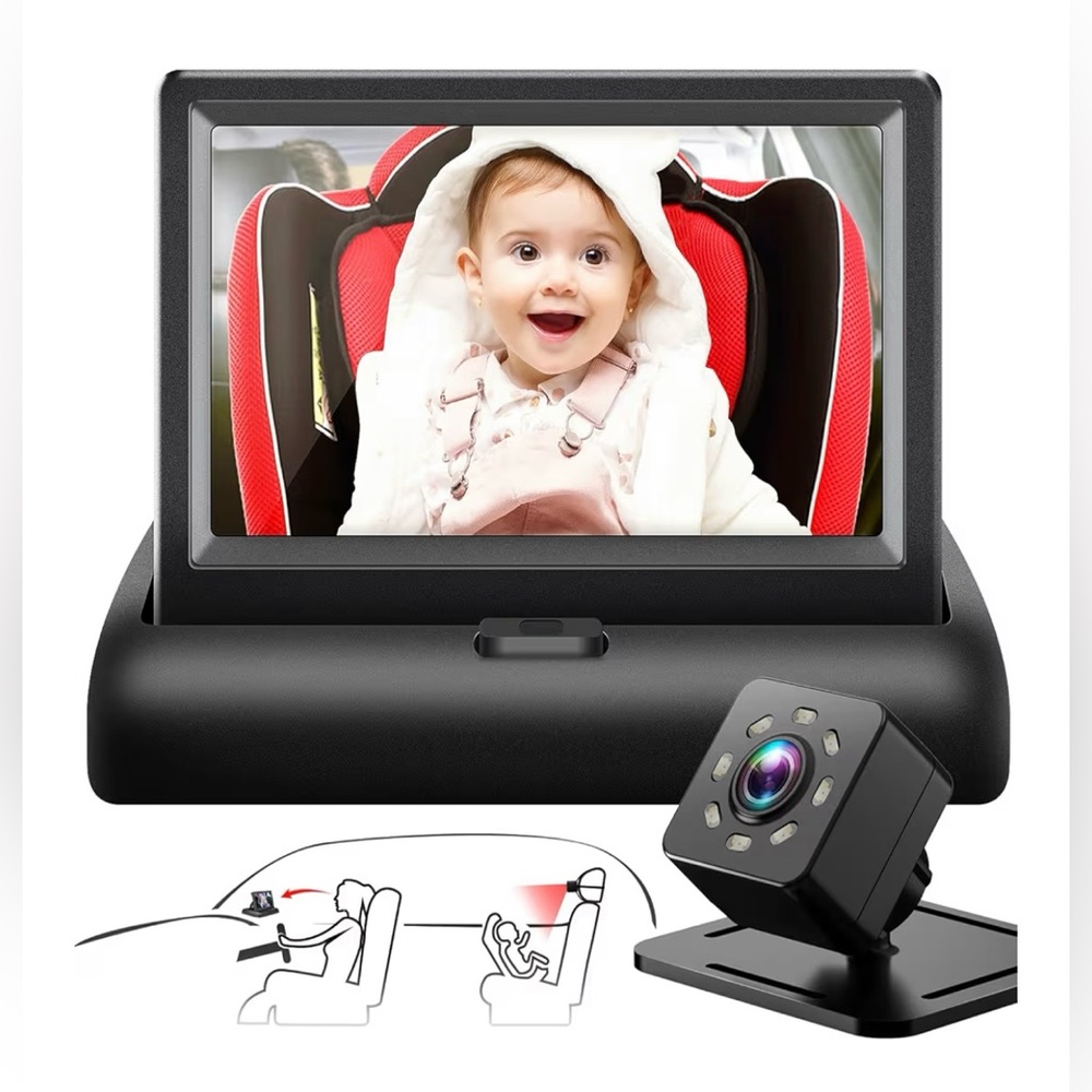 Rear Facing Baby Camera System
